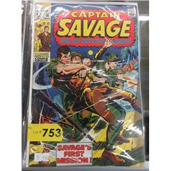 17 Collector comics w/ "1969 Captain Savage"