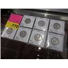 Image 1 : 7 Canadian Silver Quarters