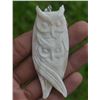 Image 1 : Hand Carved Owl Pendant
