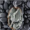 Image 1 : Natural Stone Hand carved Pendant