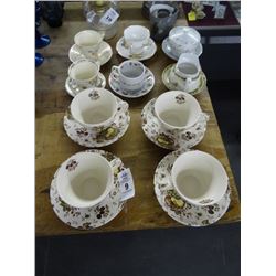 Lot of Cups & Saucers - No Shipping