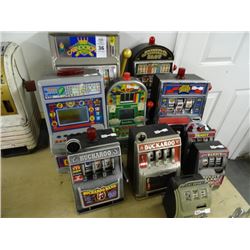 Lot of Toy Slot Machines