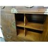 Image 4 : Mahogany w/Brass Accent Armoire