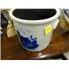 Image 1 : Stoneware Crock #8 From Utila, New York - Note:  Has Crack - No Shipping