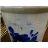 Image 2 : Stoneware Crock #8 From Utila, New York - Note:  Has Crack - No Shipping