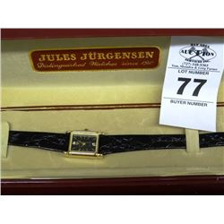 Jules Jurgensen Diamond Chip Quartz Watch