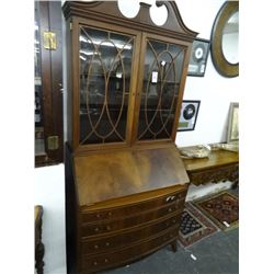 Mahogany Drop Front Writing Desk