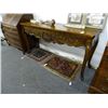 Image 1 : Carved Mahogany Hall Stand