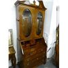 Image 1 : Mahogany Drop Front Desk - Cover Needs Remounting