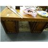 Image 1 : Mahogany Partners Desk - Scratches