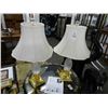 Image 1 : 2 Pair of Quoizel Lighting Crystal Pineapple Lamps - 2 Times the Money