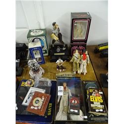 Large Lot of Elvis Collectibles