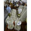 Image 1 : Glass Table Lamps (2)