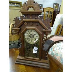 Wood Mantle Clock