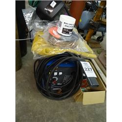 Chicago Dual Mig 151 Welder w/Wire/Gloves/Mask