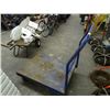 Image 1 : Blue Flatbed Warehouse Cart
