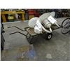 Image 1 : Green Flatbed Warehouse Cart w/Air Tires