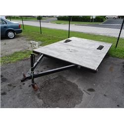 S/A 6' x 9' Flatbed Utility Trlr. (No Title Required)