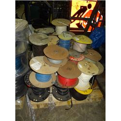 Pallet of Wire Spools