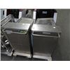 Image 1 : 2 S/S Tray Lowerators - 2 Times the Money