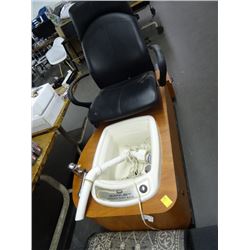 Kaemark Sanijet Pedicure Foot Bath Chair