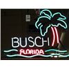 Image 1 : Busch Florida Palm Tree Neon - No Shipping