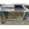 Image 1 : S/S 3' Equipment Stand w/Undershelf