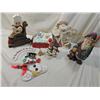 Image 1 : LOT 5 MISC HOLIDAY CHRISTMAS SNOWMAN & SANTAS