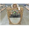 Image 1 : ELABORATE GOLD GILDED STYLE MIRROR