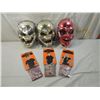 Image 1 : LOT 6 HALLOWEEN MASKS & TATTOO SLEEVES
