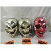 Image 3 : LOT 6 HALLOWEEN MASKS & TATTOO SLEEVES