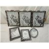 Image 1 : LOT 7 DECORATIVE VINTAGE INSPIRED PHOTO FRAMES