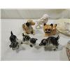 Image 2 : LOT 15 MISC VINTAGE ANIMAL FIGURINES & PLATES