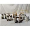 Image 2 : LOT 9 PAIRS CAT SALT & PEPPER SHAKERS