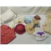 Image 2 : BOX LOT ASSORTED DOLL CLOTHES, HATS, BLANKETS
