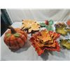 Image 2 : BOX LOT FESTIVE SERVING PLATTERS, BOWLS