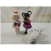 Image 2 : LOT 3 SMALL ASHTON DRAKE DOLLS & FUR REAL KITTEN