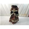 Image 1 : HOLIDAY DRESS PROCELAIN DOLL