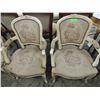 Image 2 : PAIR FRENCH BERGERE CHAIRS