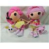 Image 1 : LOT 2 LALALOOPSY DOLLS CRUMBS SUGAR COOKIE & JEWEL