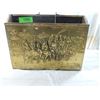 Image 2 : BRASS OVER WOOD MAGAZINE HOLDER