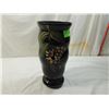 Image 1 : BLACK ENGLISH BLACK AMETHYST GLASS VASE