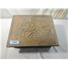 Image 1 : METAL AND COPPER LIDDED BOX