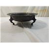 Image 2 : ANTIQUE FOOTED PEWTER BOWL