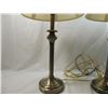 Image 2 : PAIR BRASSTONE TABLE LAMPS
