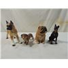 Image 2 : LOT 4 VINTAGE DOG FIGURINES