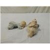 Image 2 : LOT 2 ANTIQUE PLASTER BABY FIGURINE