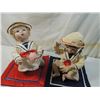 Image 2 : LOT  2 PORCELAIN CHILDREN PLAYING DOLLS