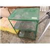 Image 2 : 3 TIER GREEN METAL SHOP CART