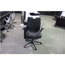 BLACK MULTI LEVER TASK CHAIR